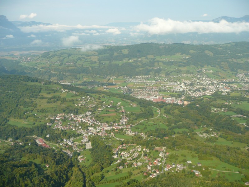 Au desus de la vallée de Poncharra