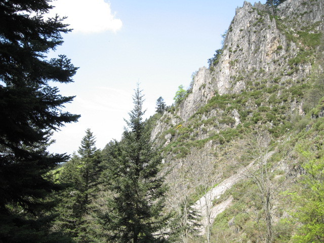 Au pied de la cascade