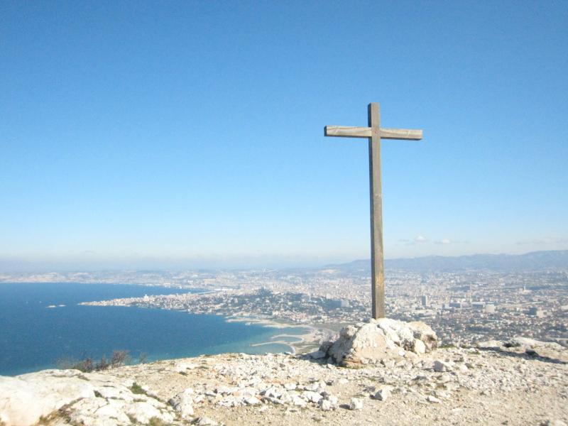 Au sommet de Marseilleveyre