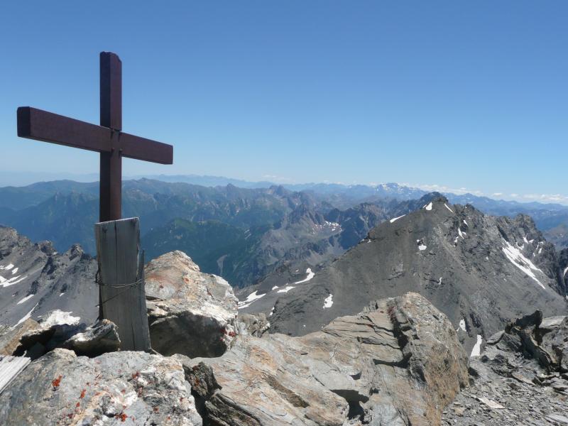 Au sommet de Rocca Blanca 3193 m - Ubaye