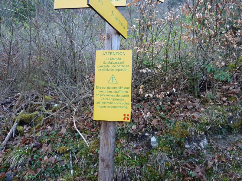 Avertissement surprenant