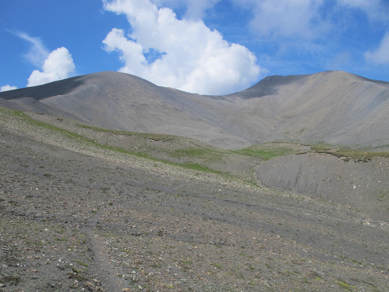 Ã€ l'approche du col de Martignare