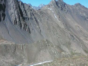 Ã  travers le col de rougnoux: les sommets des bans et de l&apos;ailefroide occidentale (drame avec rÃ©cemment restes  d&apos;1 alpiniste)