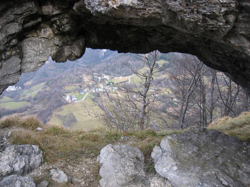 a travers la lunette