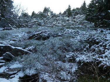accÃ¨s enneigÃ© au sommet du Rechausseyre