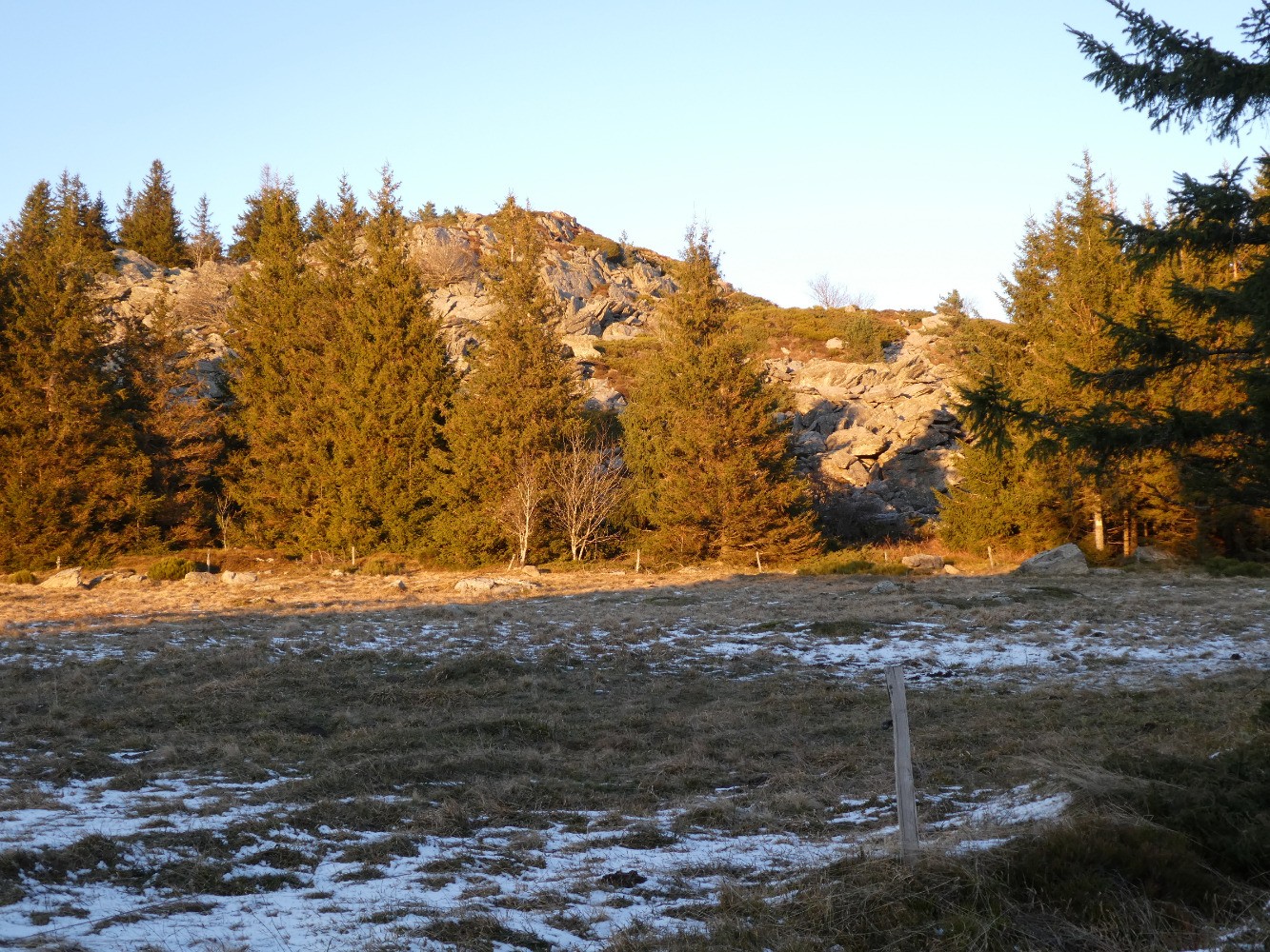 accÃ¨s royal au sommet du Rechausseyre