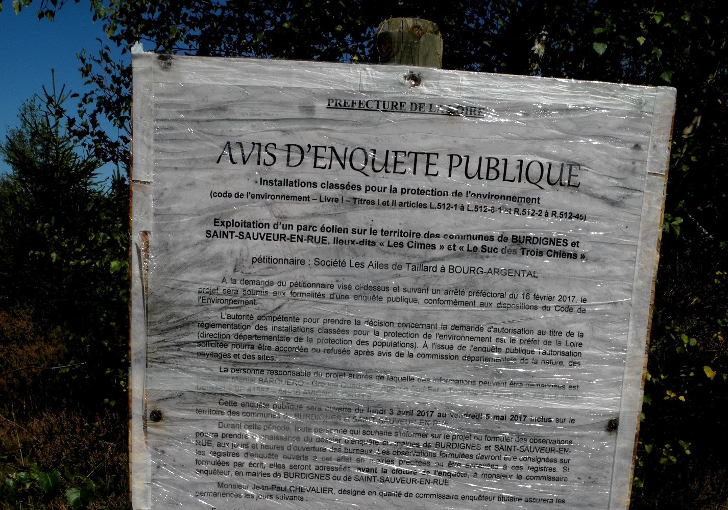 Affiche au sommet des Cimes