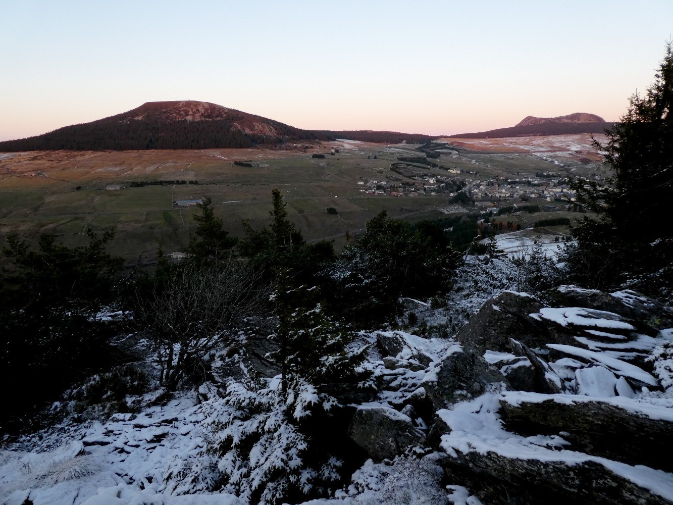 Alambre, Estables et MÃ©zenc depuis le Rechausseyre