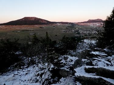 Alambre, Estables et MÃ©zenc depuis le Rechausseyre