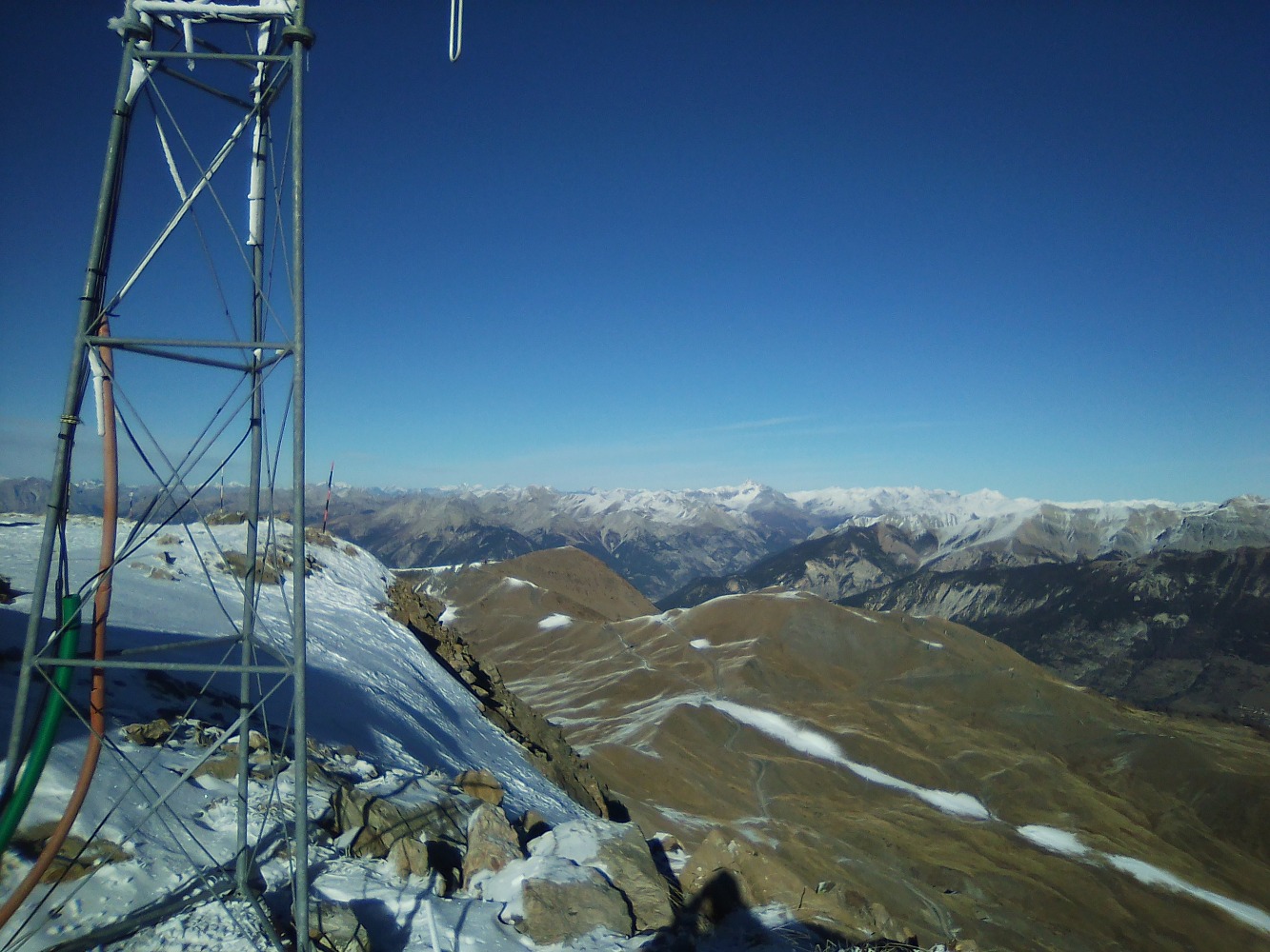 alentours de Vars , et queyras au fond