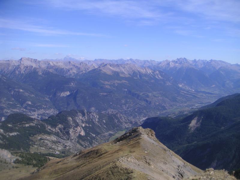 antécime depuis le sommet