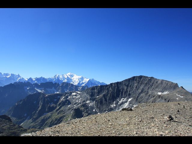 arête depuis le cheval blanc