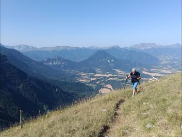 Arrivée à la brèche 