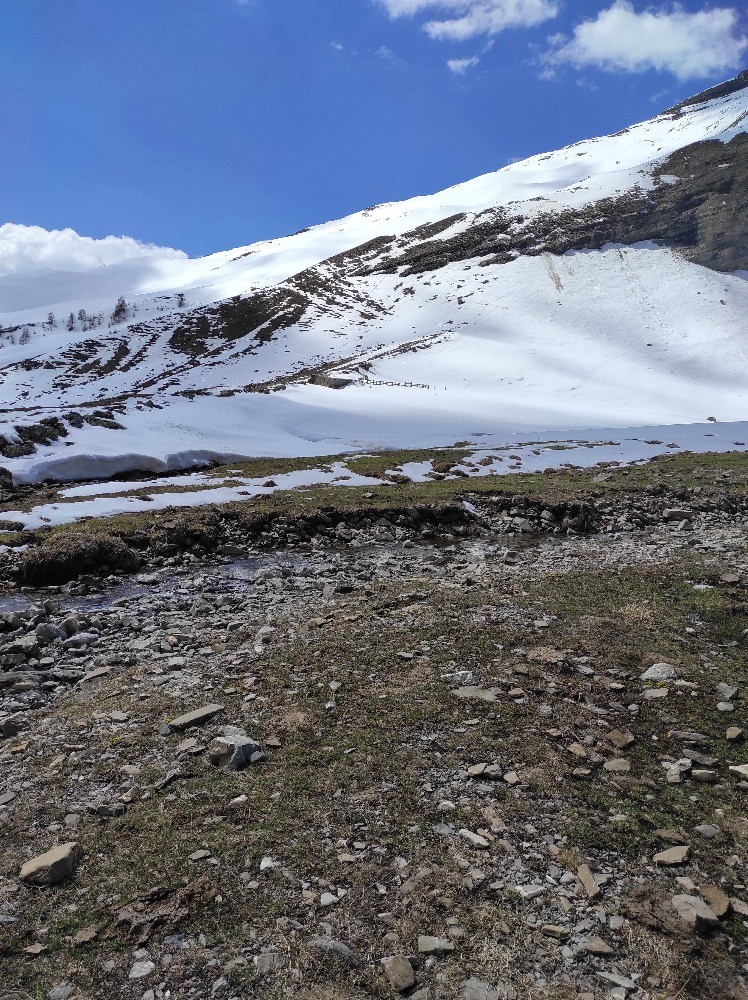 arrivÃ©e Ã  la cabane du Distroit