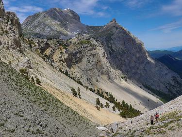 ArrivÃ©e au Col des Bachassons