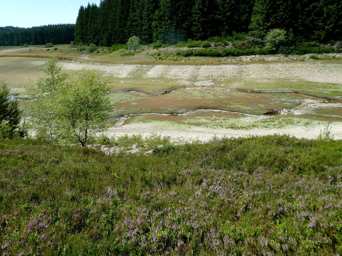 arrivÃ©e au lac des Pradeaux