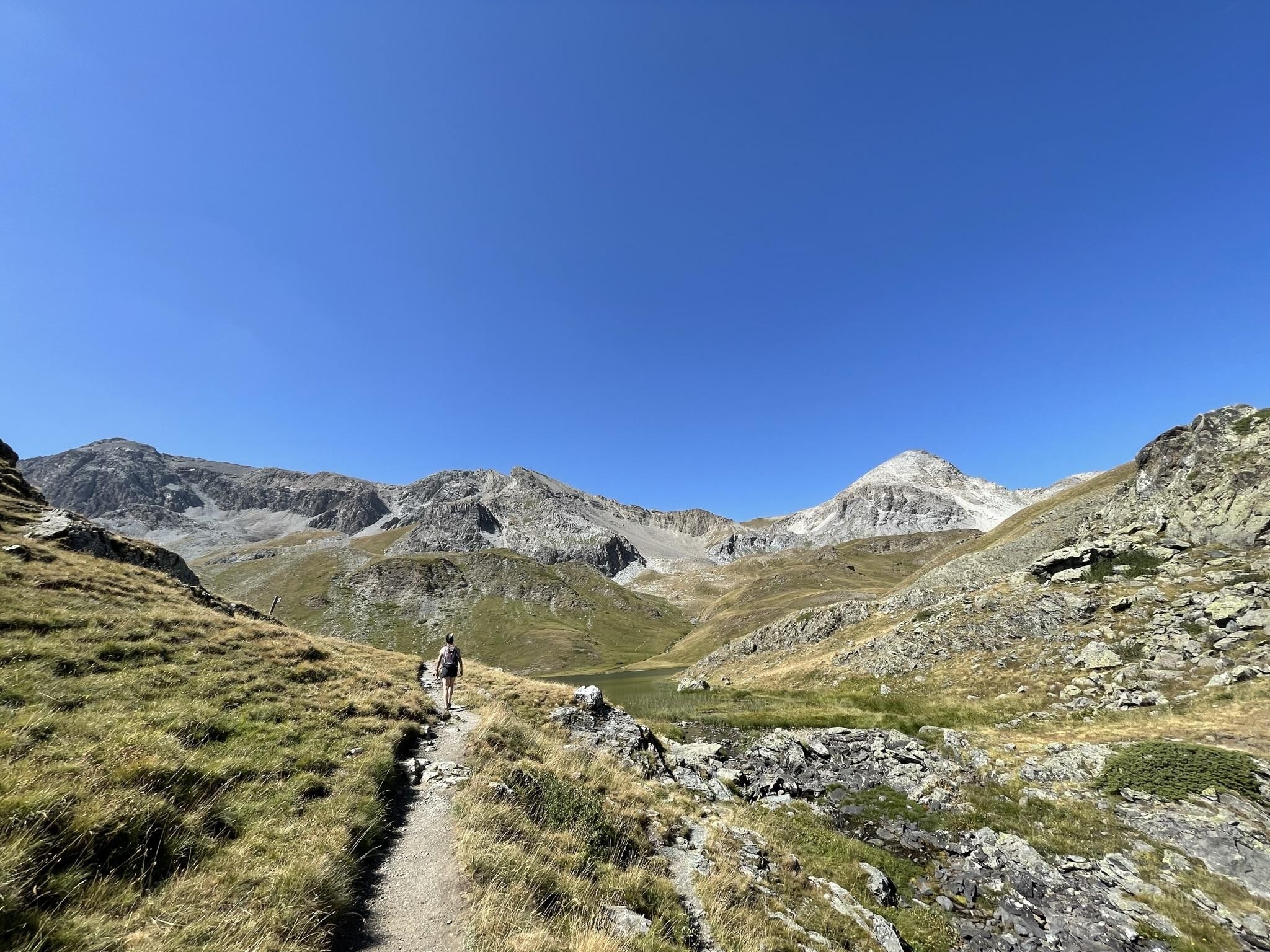 arrivée au lac des cordes 
