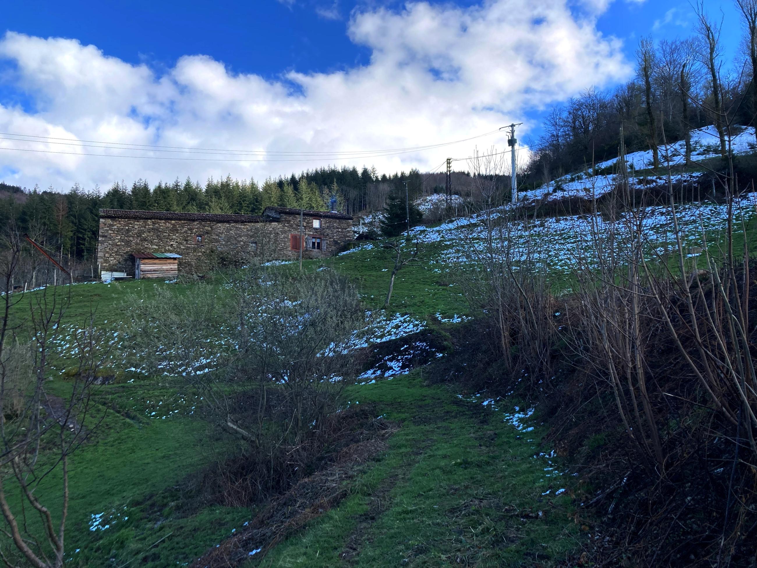 Arrivée à la Grange du Puy