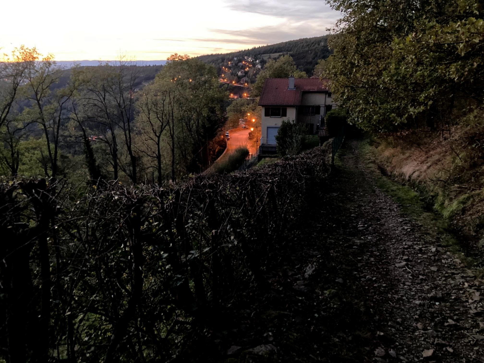 Arrivée sur Rochetaillée