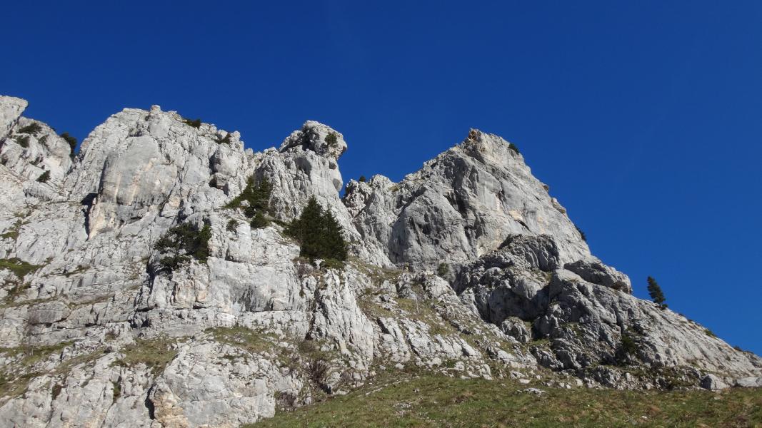 arrivée au col 