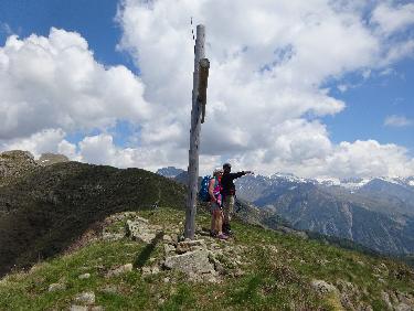 Au belvÃ©dÃ¨re avec une croix situÃ© au sud du Palastre