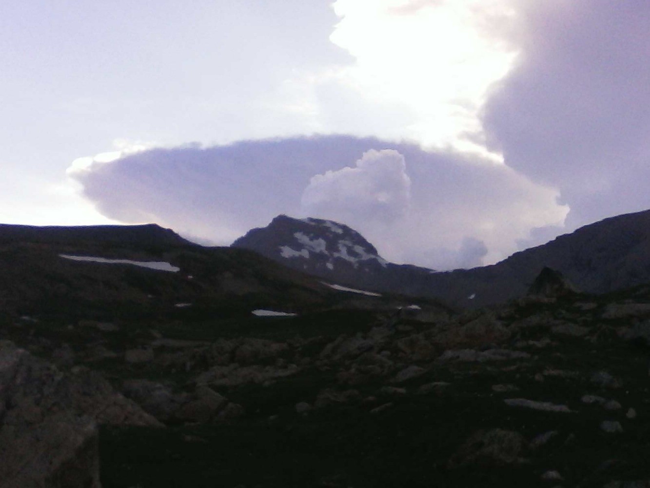 au crÃ©puscule ; la tÃªte de vautisse aurÃ©olÃ©e