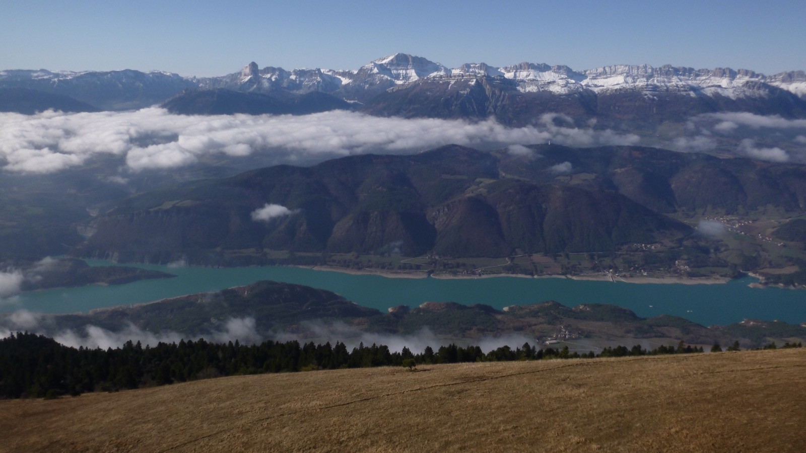 Le lac du Monteynard se dÃ©couvre soudain 