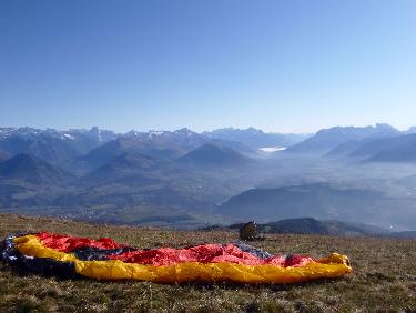DÃ©collage entre Olan et Obiou