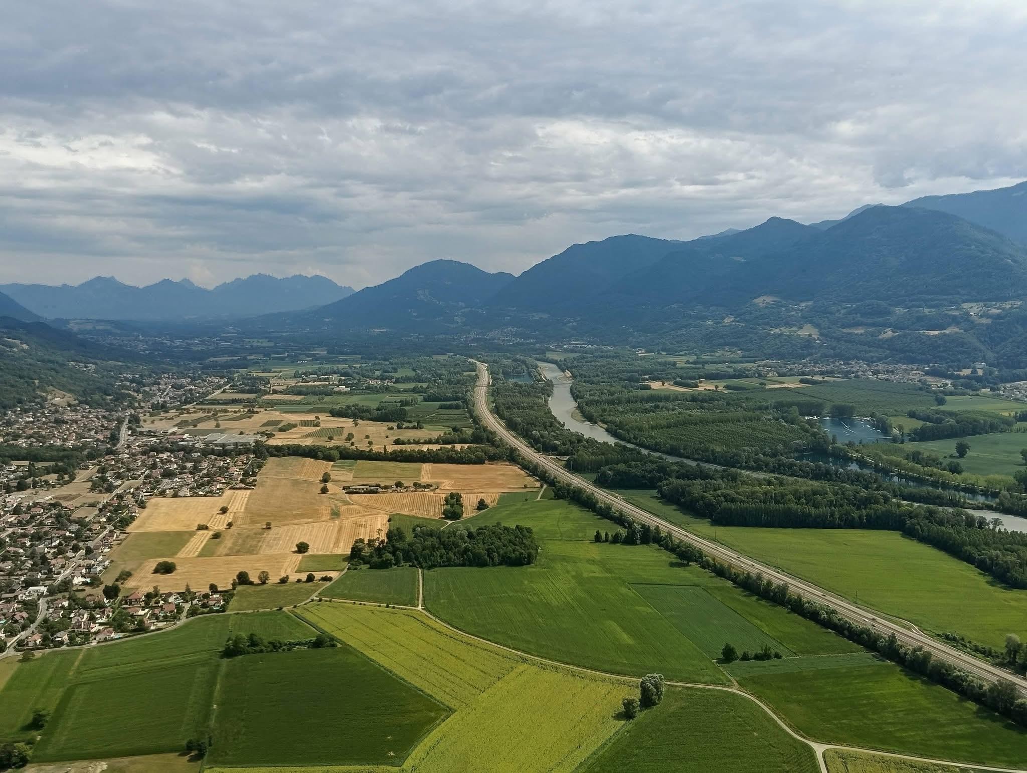 Au dessus de l’Isère 
