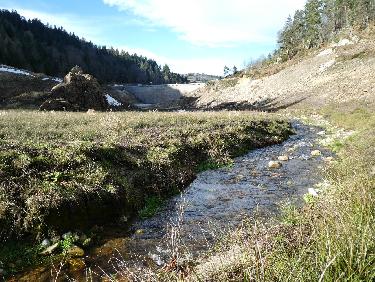 Au fond du lac du Pas du Riot