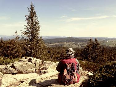 Au "petit" sommet face au Pic du Lizieux