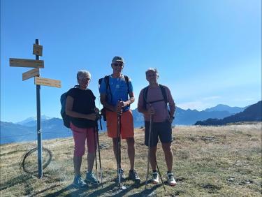 Au sommet du Chapotet 
