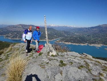 Au sommet de la Coquille