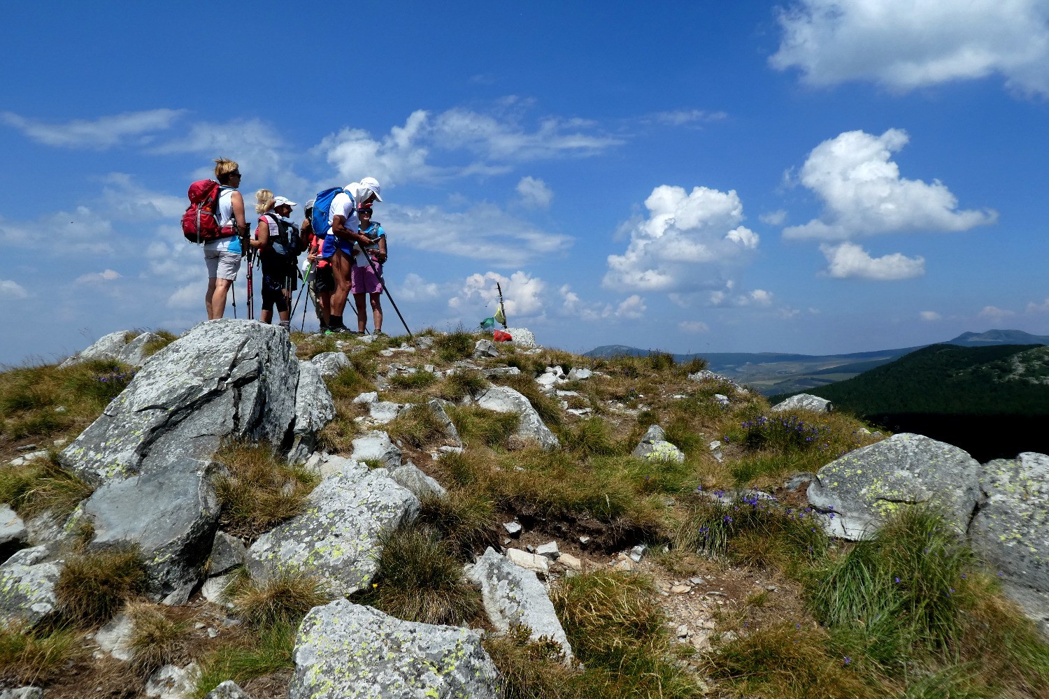 Au sommet du Montfol