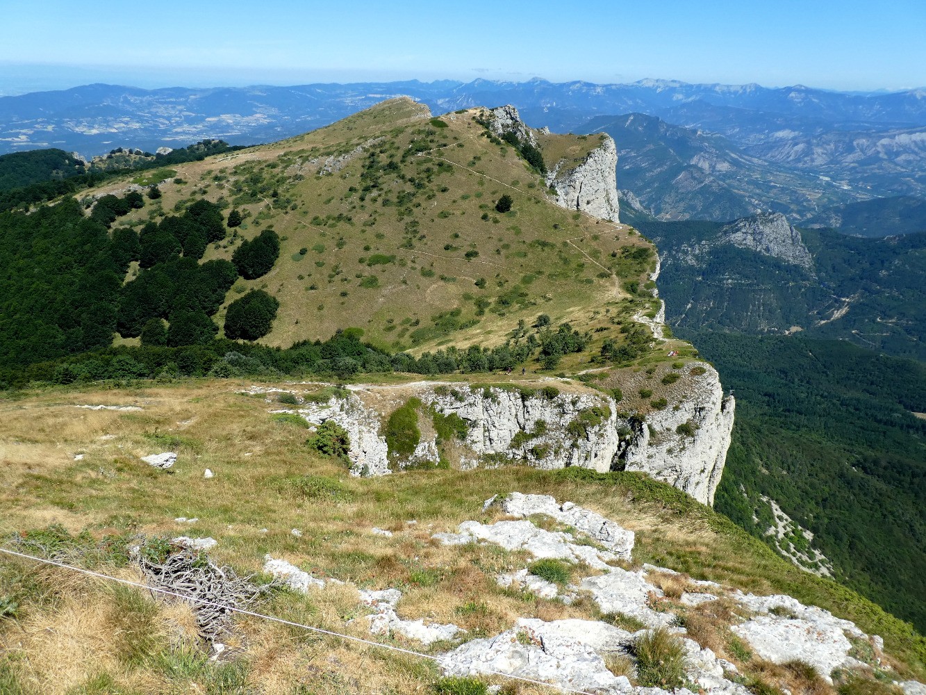 Au sommet du Veyou : le Signal et Roche Courbe