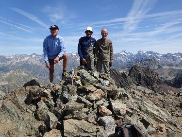 Au sommet du Vieux Chaillol