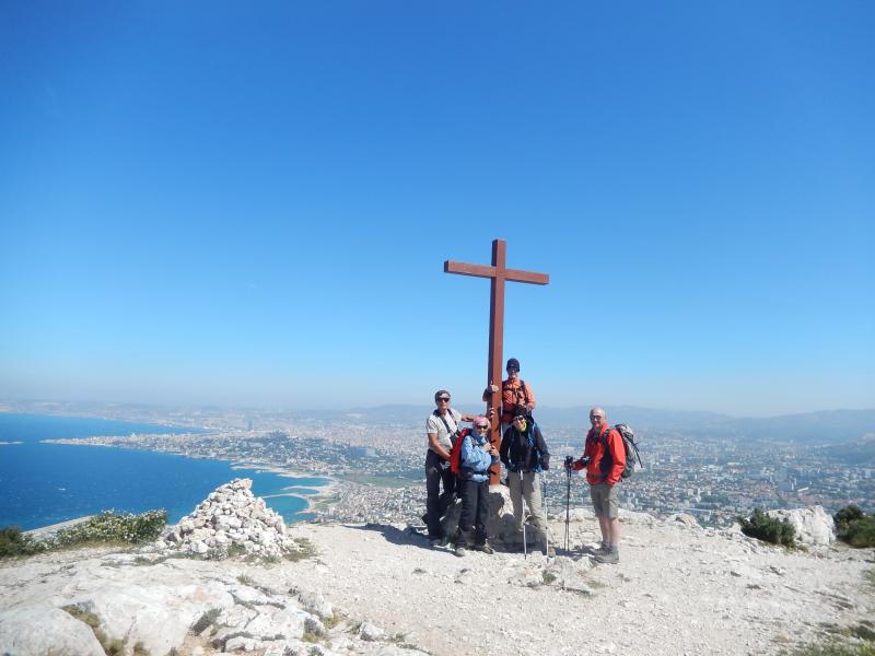 au Sommet de Marseilleveyre