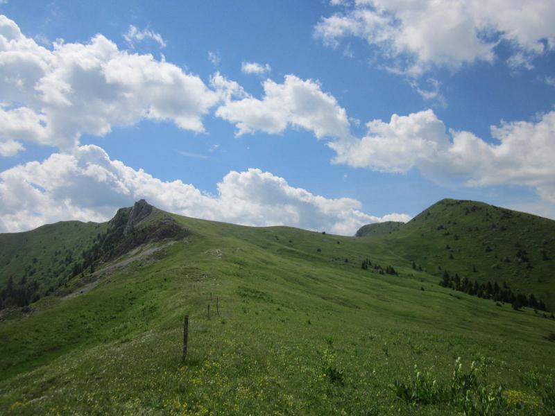 au col de la Chante