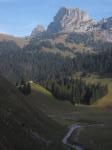 au débouché du vallon des Mérindes