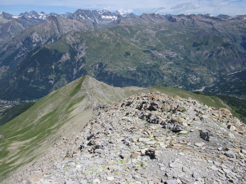 au dessus de la petite Autane d'Orcières