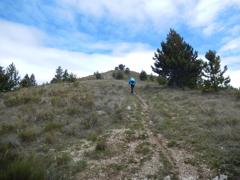 au-dessus du Col Saint-Pierre