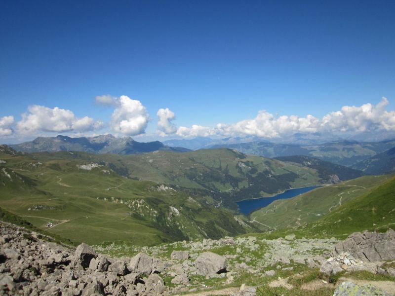 au dessus du barrage