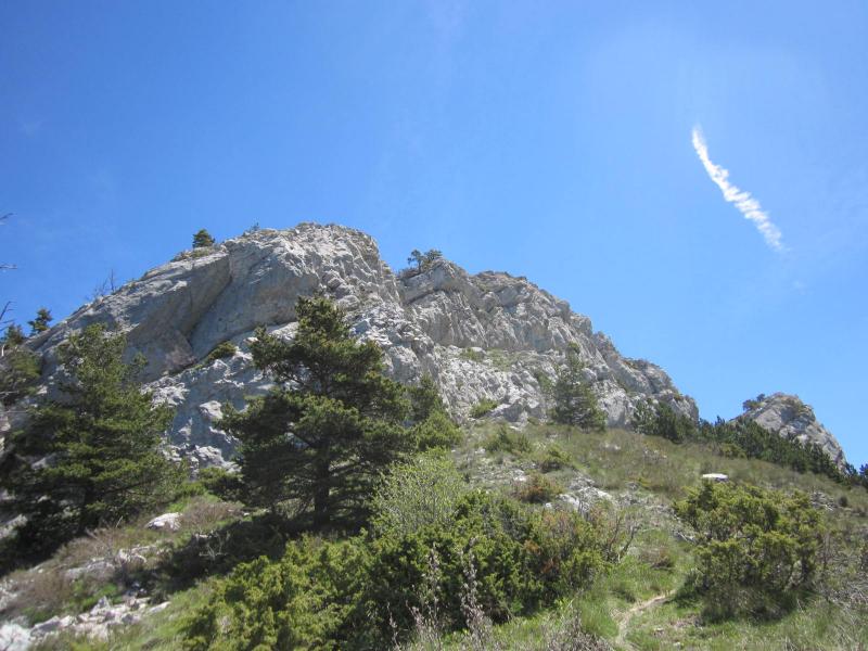 au dessus du col de l'Armande