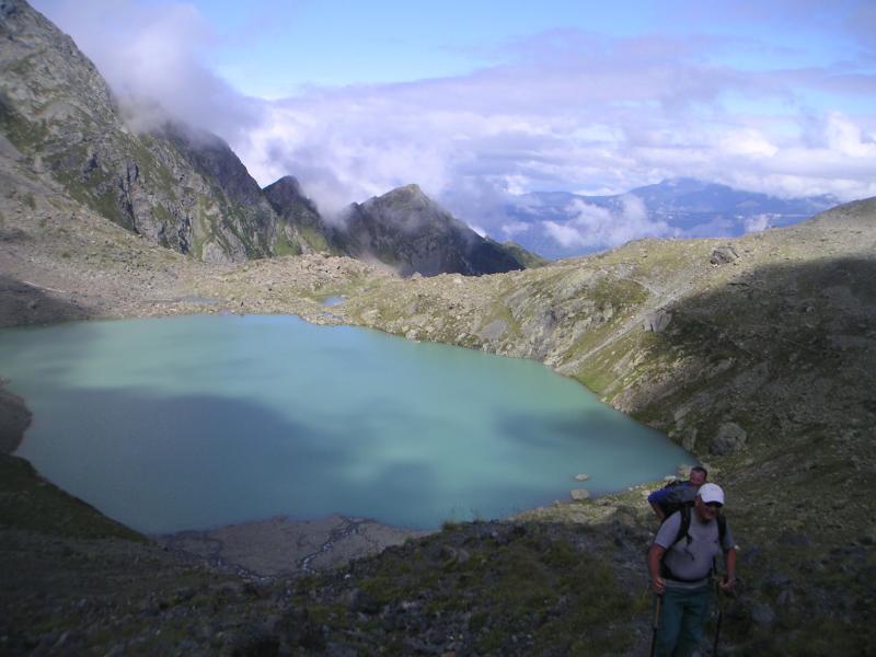 au dessus du lac