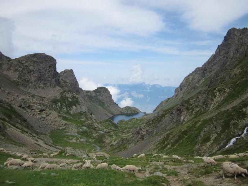 au dessus du lac