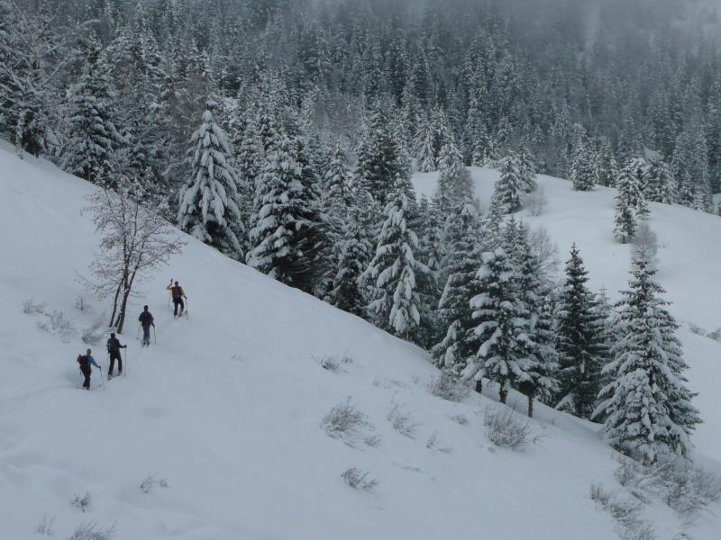au dessus du refuge