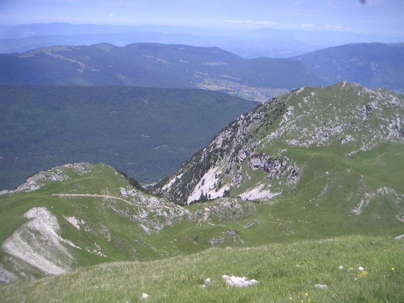 au fond, la combe du Cheval