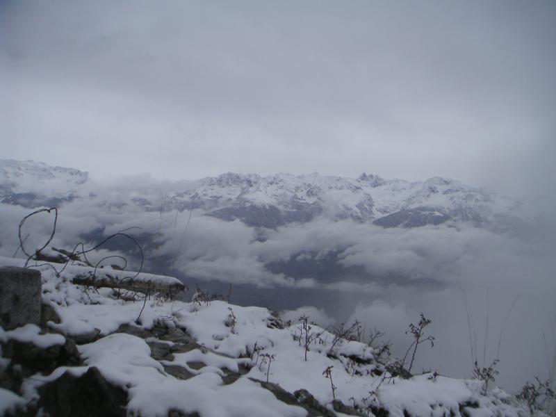 au sommet