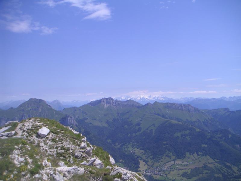 au sommet