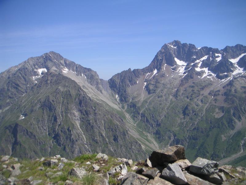 au sommet
